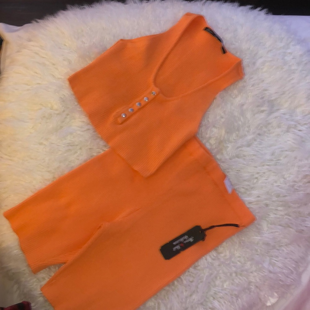 New never use Neón Orange